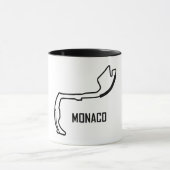 Mug Circuit du Monaco F1 (Centre)