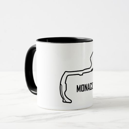 Mug Circuit du Monaco F1 (Devant gauche)