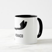 Mug Circuit du Monaco F1 (Devant droit)