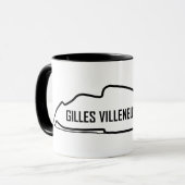 Mug Circuit F1 canadien (Devant gauche)