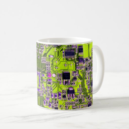 Mug Circuit imprimé circuit imprimé circuit imprimé ca (Devant droit)
