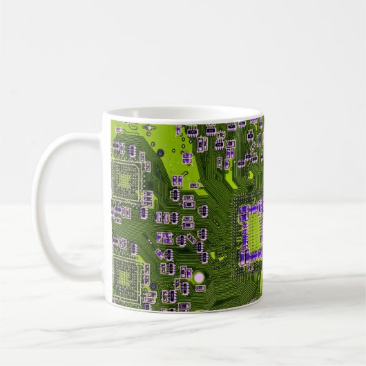 Mug Circuit imprimé circuit imprimé circuit imprimé ca (Gauche)