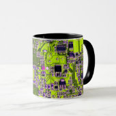 Mug Circuit imprimé circuit imprimé circuit imprimé ca (Devant droit)