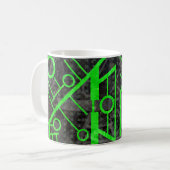 Mug Circuit vert (Devant gauche)