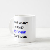 Mug circulaire r/c, avide (Devant gauche)