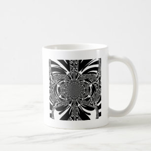 Mug Circulaire Zebra Kaleidoscope Art