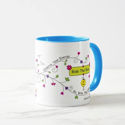 Mug Circuler Dans La Vague_ (Devant droit)