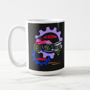 Mug Circulez gratuitement et en toute sécurité à moto