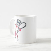 Mug Circus Ringmaster Stickman (Devant gauche)