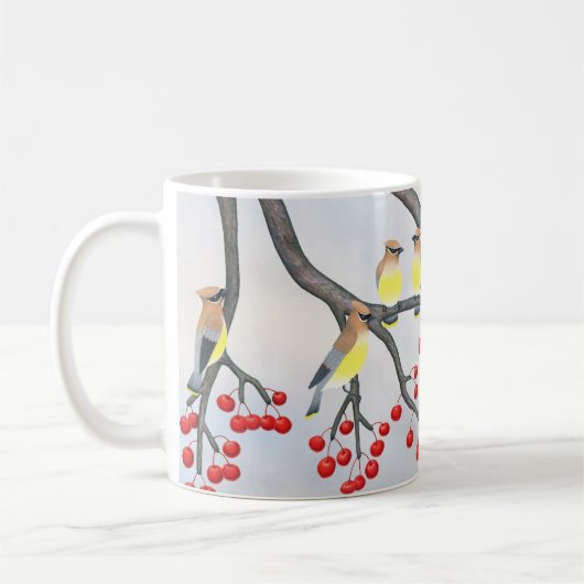 Mug cire de cèdre et crabes (Gauche)