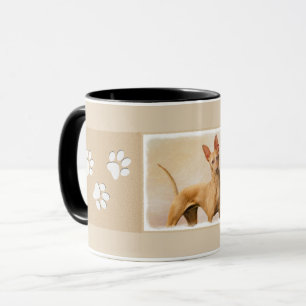 Mug Cirneco dell’Etna Peinture - Cute Original Chien A