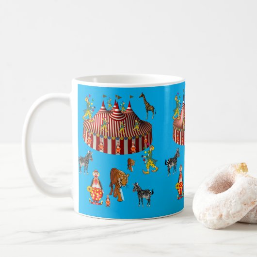 Mug cirque de muqueuses (Avec donut)