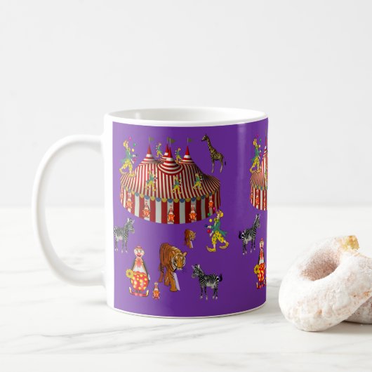 Mug cirque de muqueuses (Avec donut)