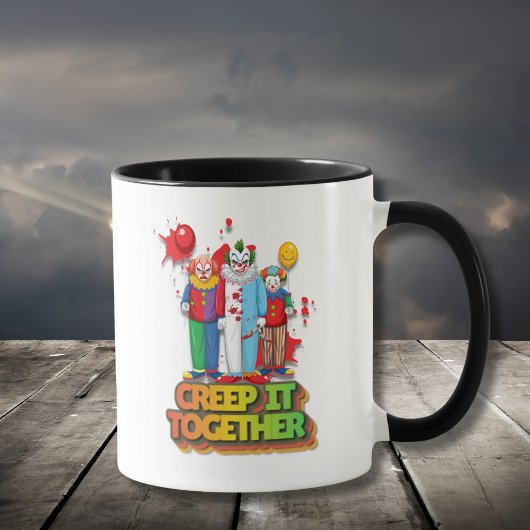 Mug Cirque d'Halloween ensemble effrayant