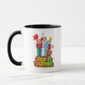 Mug Cirque d'Halloween ensemble effrayant (Gauche)