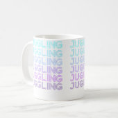 Mug Cirque Jongleur Rétro (Devant gauche)