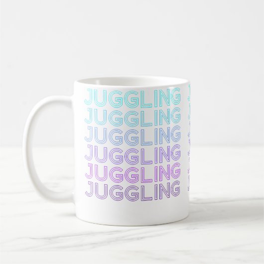 Mug Cirque Jongleur Rétro (Gauche)