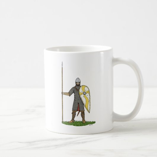 Mug Cirque médiévale Norman Knight 1066 (Droite)