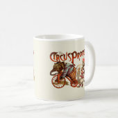 Mug Cirque Procession Eléphant Art antique (Devant droit)