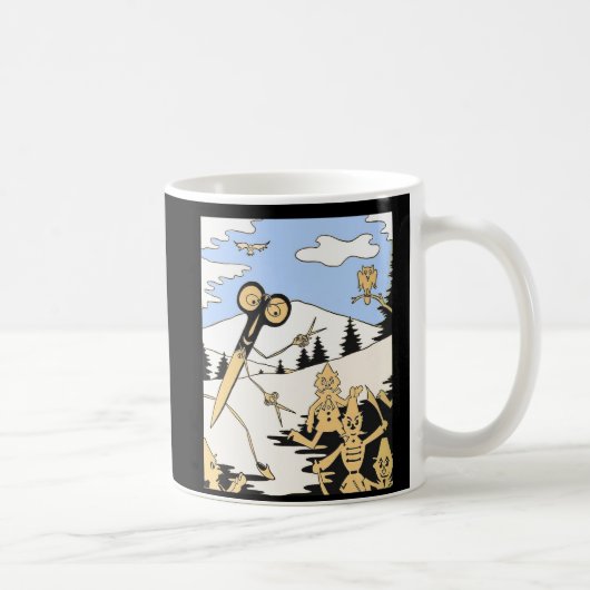 Mug ciseaux assassins (Droite)