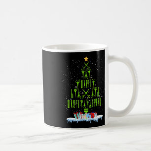Mug Ciseaux Cheveux Arbre de Noël Drôle Coiffeur Xma