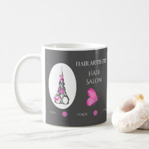 Mug Ciseaux de branding d'entreprise de salon de coiff