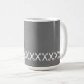 Mug Ciseaux de coupe élégants Coiffeur Tailleur (Devant droit)