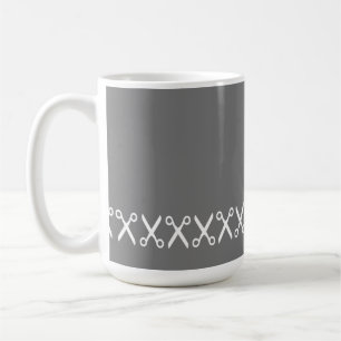 Mug Ciseaux de coupe élégants Coiffeur Tailleur