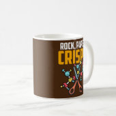 Mug Ciseaux de papier de poche CRISPR Edition de gènes (Devant droit)
