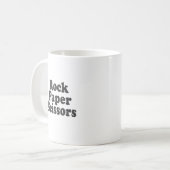 Mug Ciseaux de papier de roche (Devant gauche)