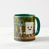 Mug Ciseaux de papier Imaginaire Roche (Devant droit)