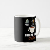 Mug Ciseaux de papier rocher Rien ne bat le café (Devant droit)