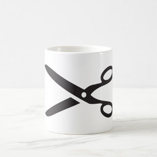 Mug Ciseaux noirs