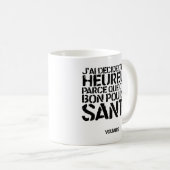 MUG: Citaat — Voltaire Koffiemok (Voorkant rechts)