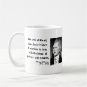Mug Citation 12b de Thomas Jefferson (Gauche)