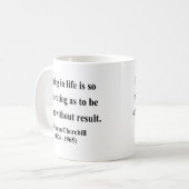 Mug Citation 13a de Winston Churchill (Devant gauche)