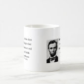Mug Citation 15b d'Abraham Lincoln (Centre)