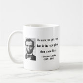 Mug Citation 16b d'Abraham Lincoln (Gauche)