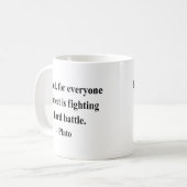 Mug Citation 1a de Platon (Devant gauche)