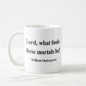 Mug Citation 1a de Shakespeare (Gauche)