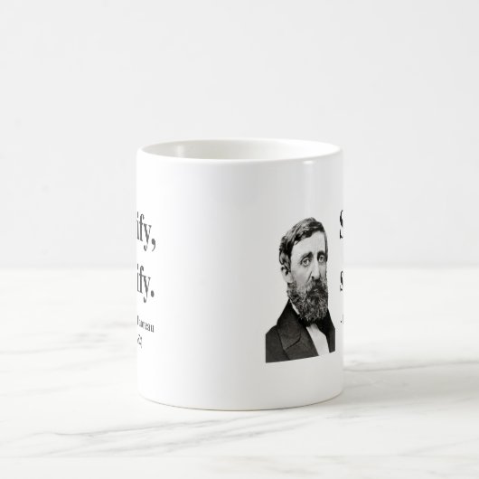 Mug Citation 1B de Thoreau (Centre)