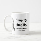 Mug Citation 1B de Thoreau (Gauche)