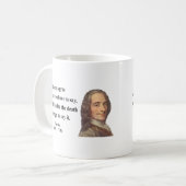 Mug Citation 1B de Voltaire (Devant gauche)