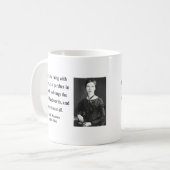 Mug Citation 1B d'Emily Dickinson (Devant gauche)