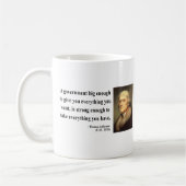 Mug Citation 1c de Thomas Jefferson (Gauche)