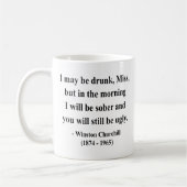 Mug Citation 2a de Winston Churchill (Gauche)