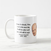 Mug Citation 2b de Winston Churchill (Gauche)
