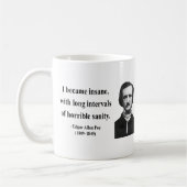 Mug Citation 2b d'Edgar Allen Poe (Gauche)