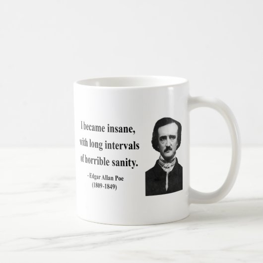 Mug Citation 2b d'Edgar Allen Poe (Droite)