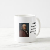 Mug Citation 3b de Ben Franklin (Devant droit)